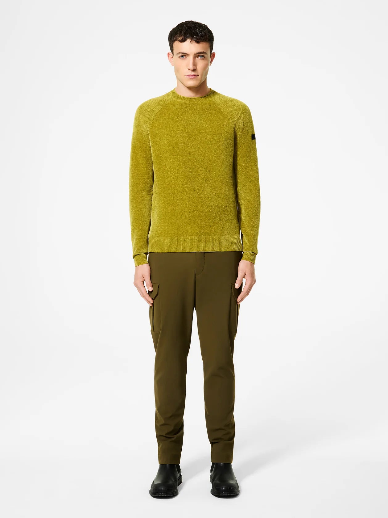 RRD Maglione Velvet Round Knit Man