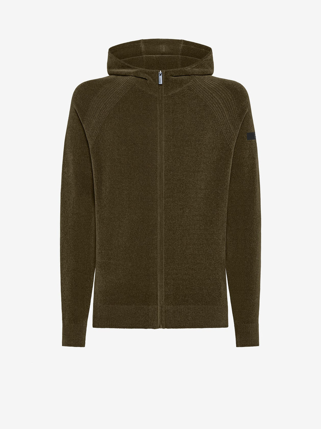 RRD Maglione Velvet Hood Zip Knit