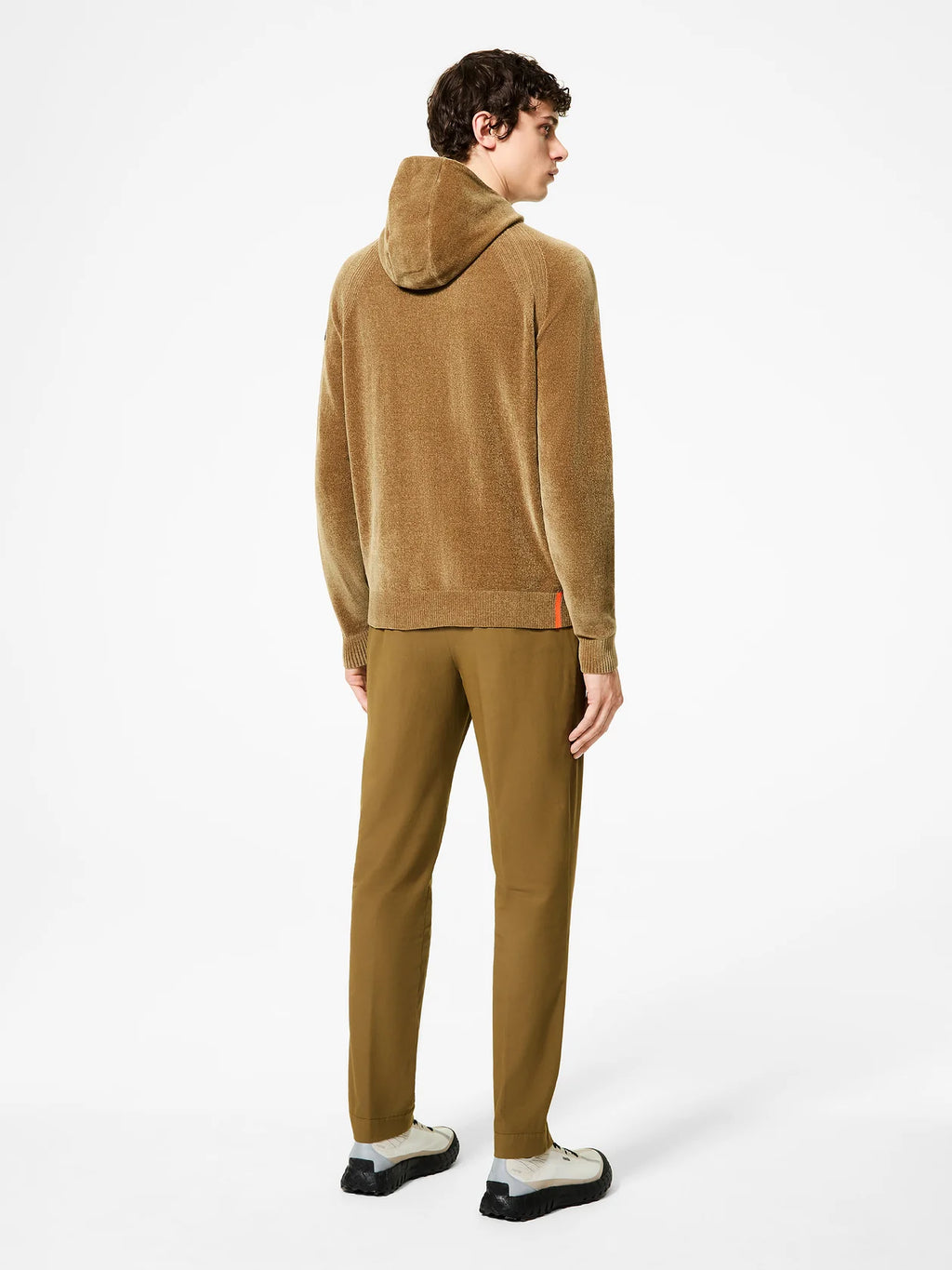 RRD Maglione Velvet Hood Zip Knit