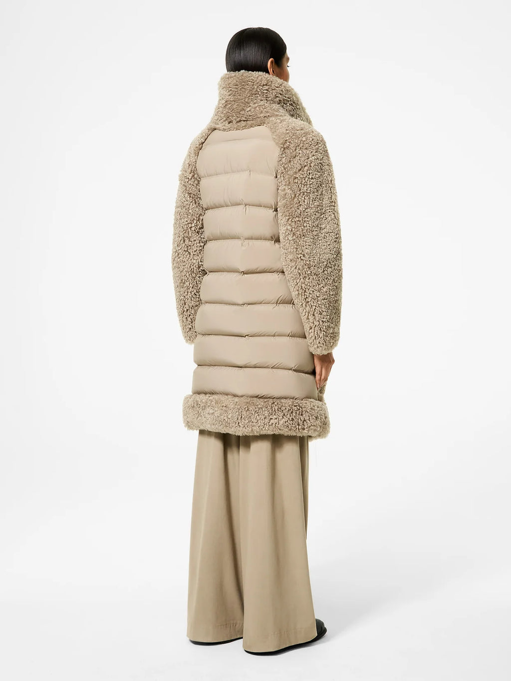 Giubbotto Lamb Hybrid Coat Woman Jkt